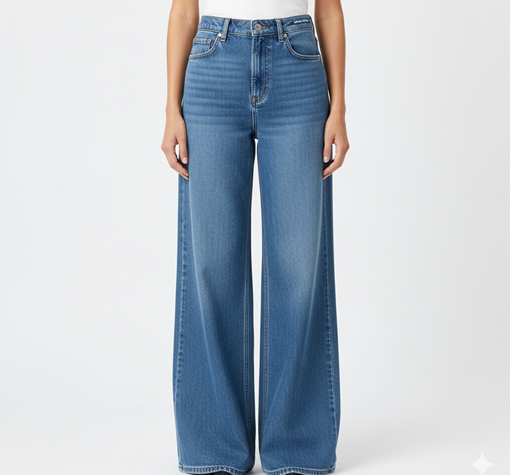 Jean wide leg Blue