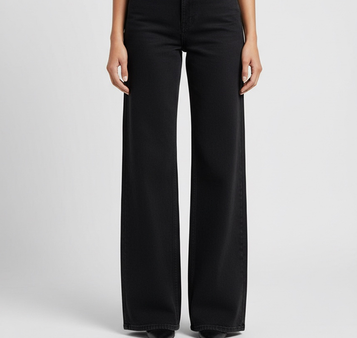 Jean wide leg Black
